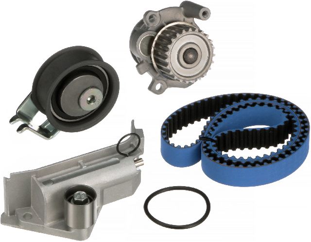 2001 Audi A4 Engine Timing Belt Kit with Water Pump (Gates)