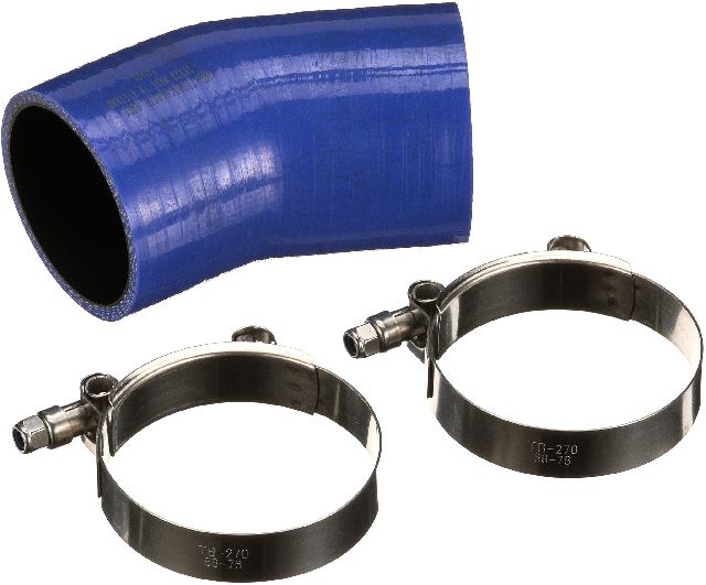 2004-2007 Ford F-550 Super Duty Intercooler Hose Kit - Turbocharger to Pipe (Hot Side) (Gates)