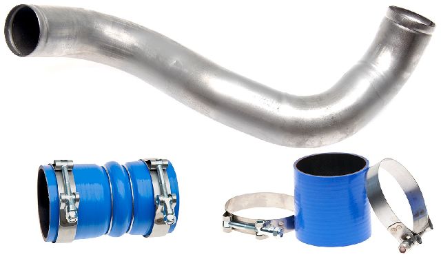 2003-2007 Ford F-550 Super Duty Intercooler Hose Kit - Intercooler to Engine (Cold Side) (Gates)