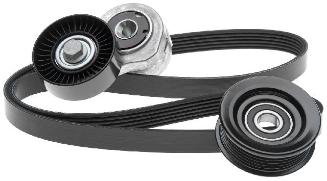 2007-2010 Ford Mustang Serpentine Belt Drive Component Kit - Accessory Drive (Gates)