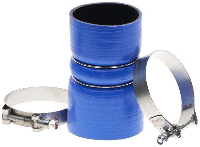 2008-2010 Ford F-550 Super Duty Intercooler Hose Kit - Pipe to Intercooler (Hot Side) (Gates)