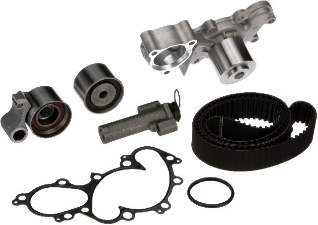 1995-1998 Toyota T100 Engine Timing Belt Kit with Water Pump (Gates)