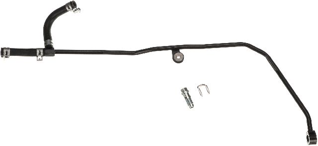 2015-2019 Ford Police Interceptor Utility Turbocharger Coolant Line - Return (Left) (Gates)