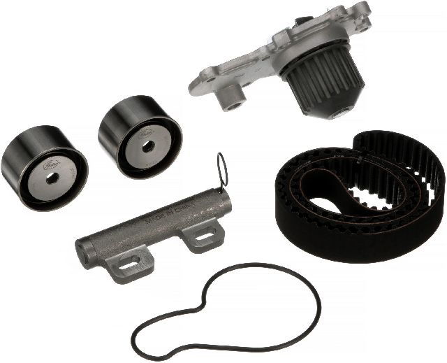 1995-1999 Dodge Avenger Engine Timing Belt Kit with Water Pump (Gates)