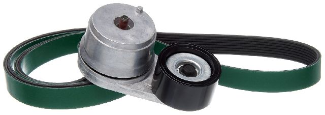 2000-2002 Freightliner FLD120 Serpentine Belt Drive Component Kit - Fan and Alternator (Gates)
