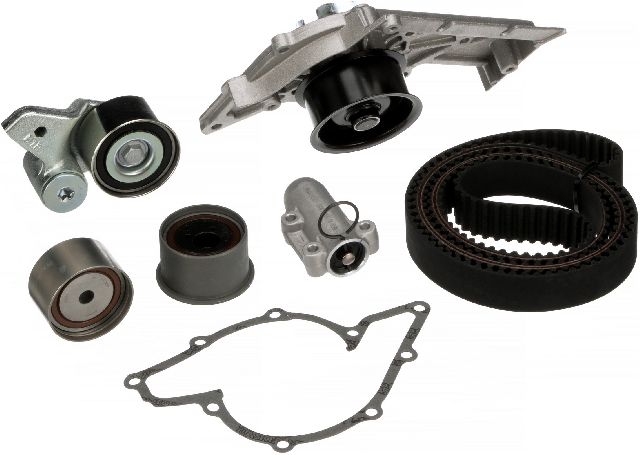 2002-2004 Audi A6 Engine Timing Belt Kit with Water Pump (Gates)
