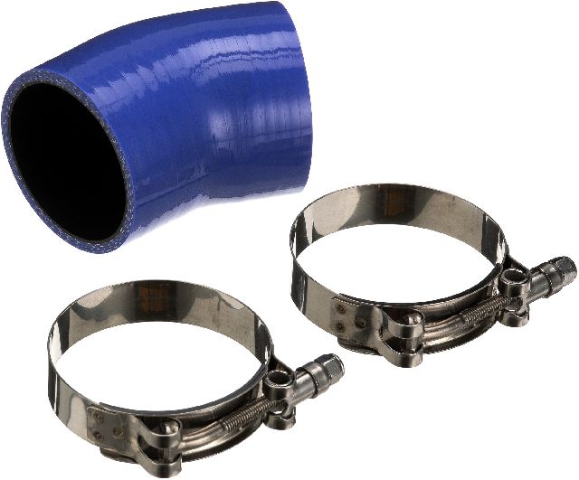 2003-2004 Ford F-550 Super Duty Intercooler Hose Kit - Turbocharger to Pipe (Hot Side) (Gates)