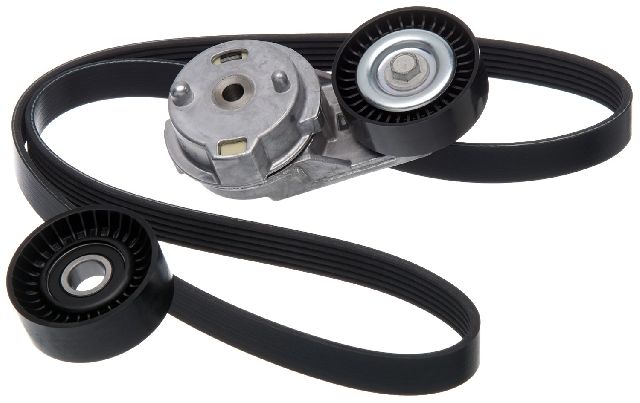 2007-2011 Jeep Wrangler Serpentine Belt Drive Component Kit (Gates)