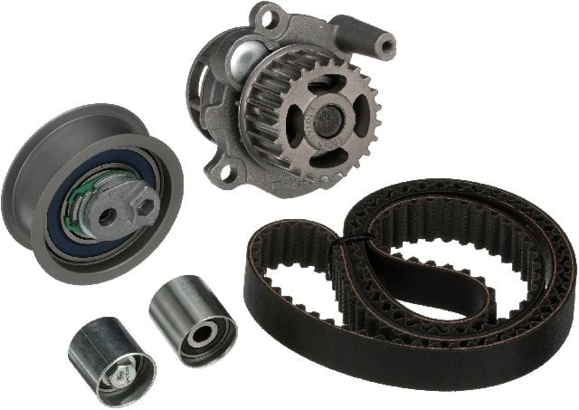 2005-2009 Audi A4 Engine Timing Belt Kit with Water Pump (Gates)