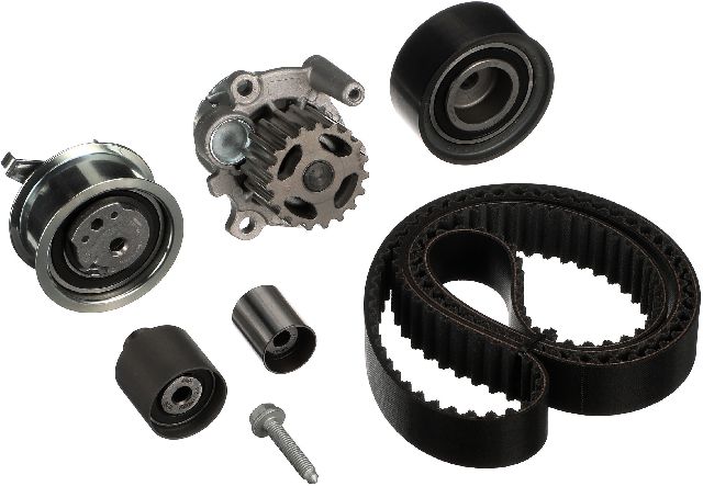 2010-2013 Volkswagen Golf Engine Timing Belt Kit with Water Pump (Gates)