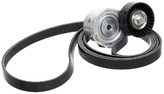 2014 Lincoln Mark LT Serpentine Belt Drive Component Kit - Alternator and Water Pump (Gates)