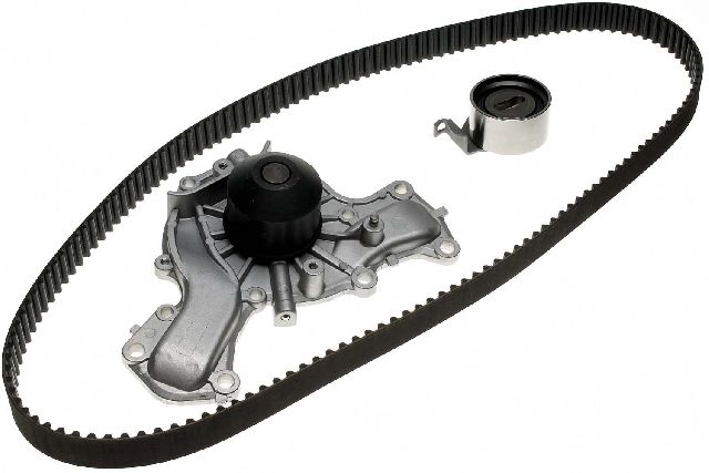 1987-2000 Dodge Caravan Engine Timing Belt Kit with Water Pump (Gates)