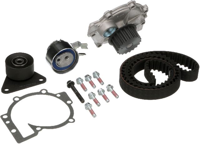 2004-2012 Volvo S40 Engine Timing Belt Kit with Water Pump (Gates)