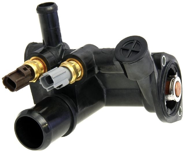 1998-2001 Mazda B2500 Engine Coolant Water Outlet - Thermostat Housing (Gates)