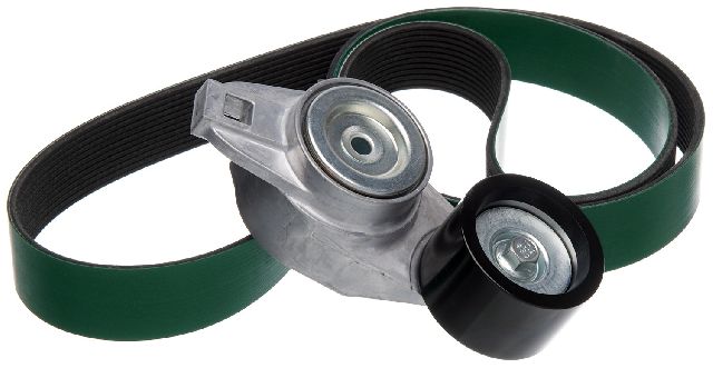 2007-2017 Volvo VNL Serpentine Belt Drive Component Kit - Fan (Gates)