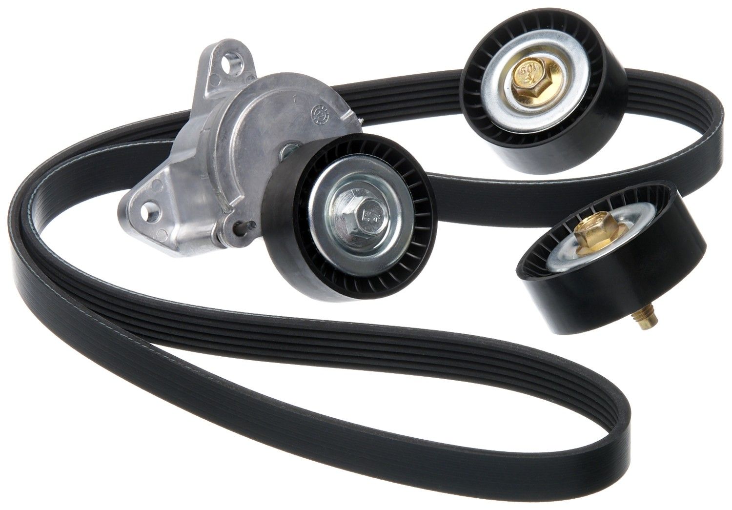 2017, 2016, 2015, 2014, 2013, 2012, 2011, 2010, 2009, 2008 Jeep Compass Serpentine Belt Drive Component Kit