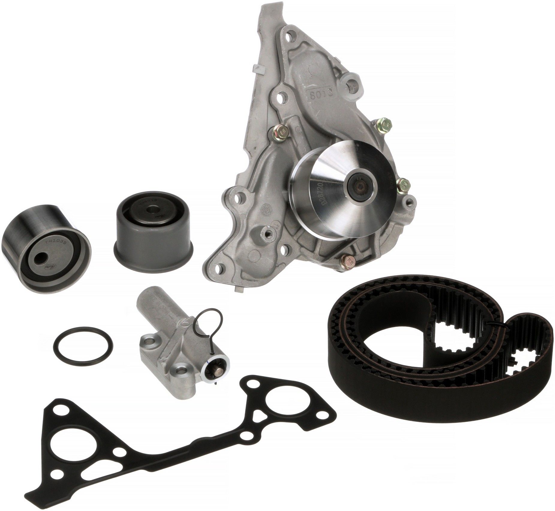 2012, 2011, 2010, 2009, 2008, 2007, 2006 Mitsubishi Eclipse Engine Timing Belt Kit with Water Pump