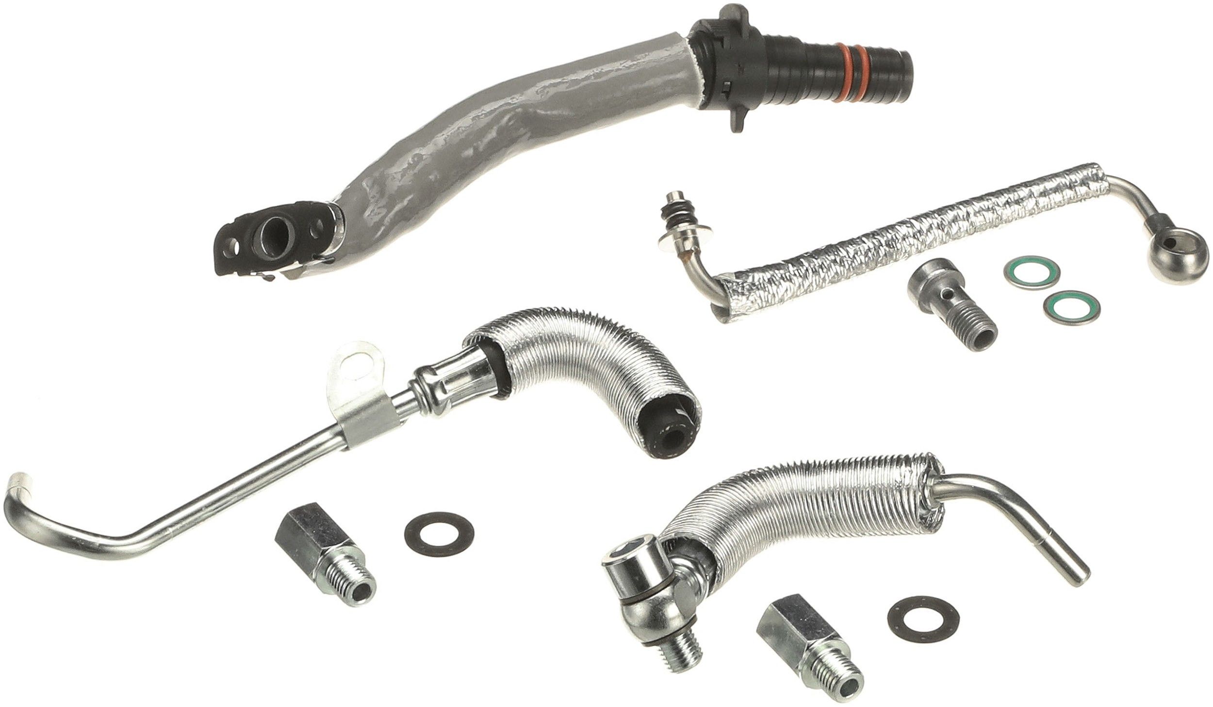 Turbocharger Coolant and Oil Supply / Return Line