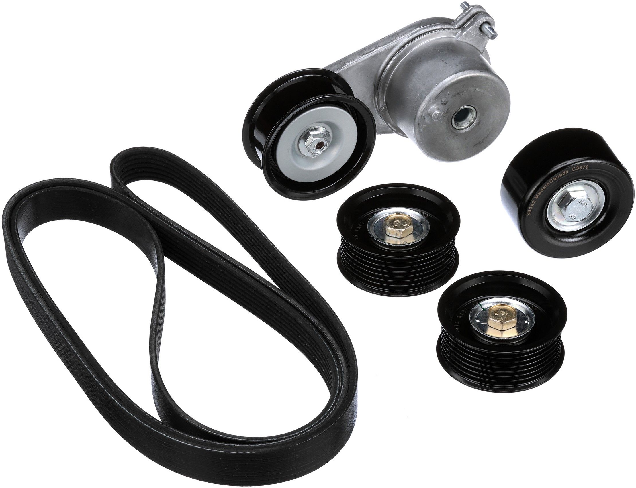 2013, 2012, 2011, 2010, 2009, 2008 INFINITI G37 Serpentine Belt Drive Component Kit