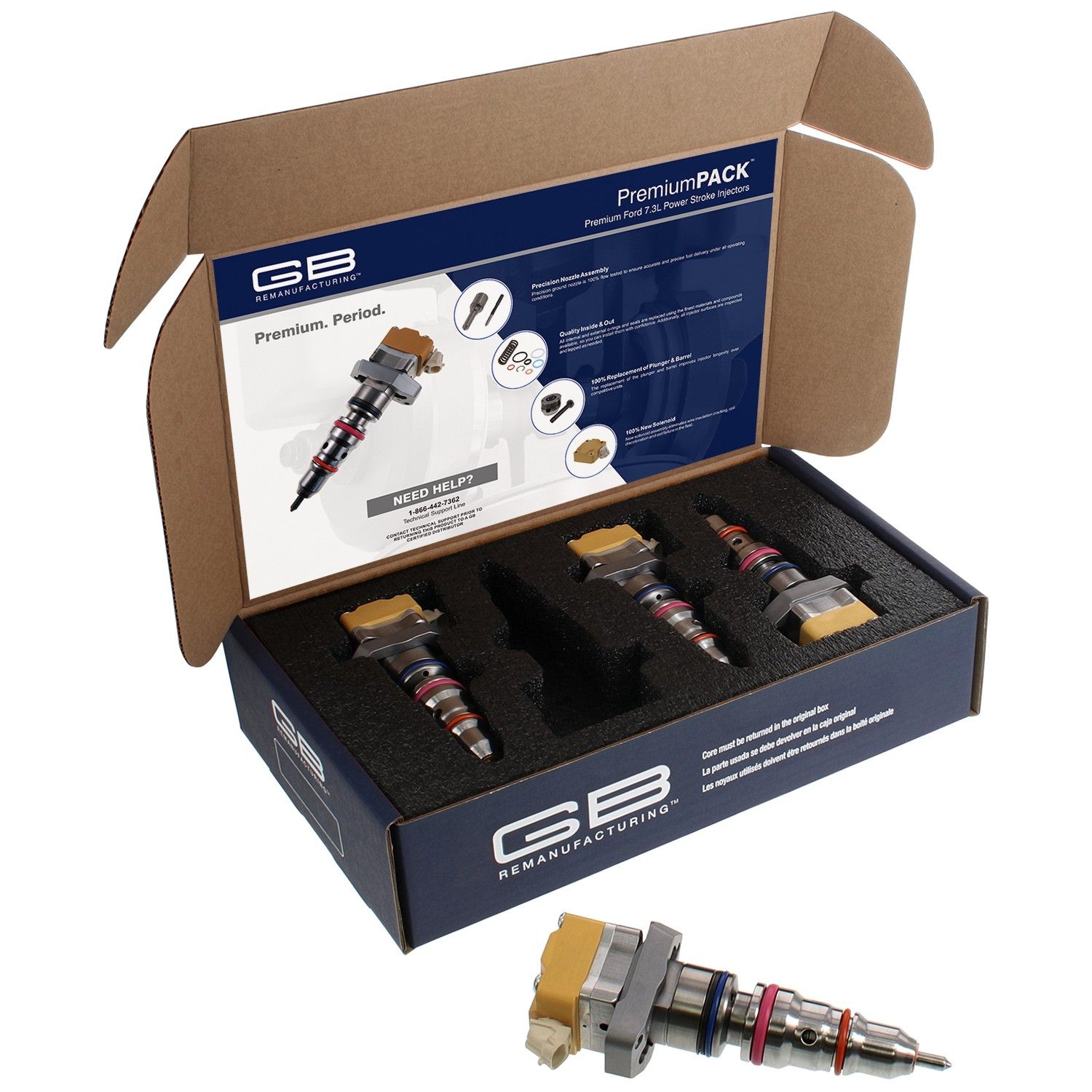 1997 Ford F-350 Econoline Fuel Injector Set