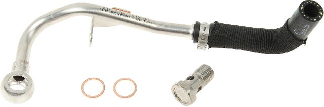 2008-2014 BMW X6 Turbocharger Coolant Line (Genuine)