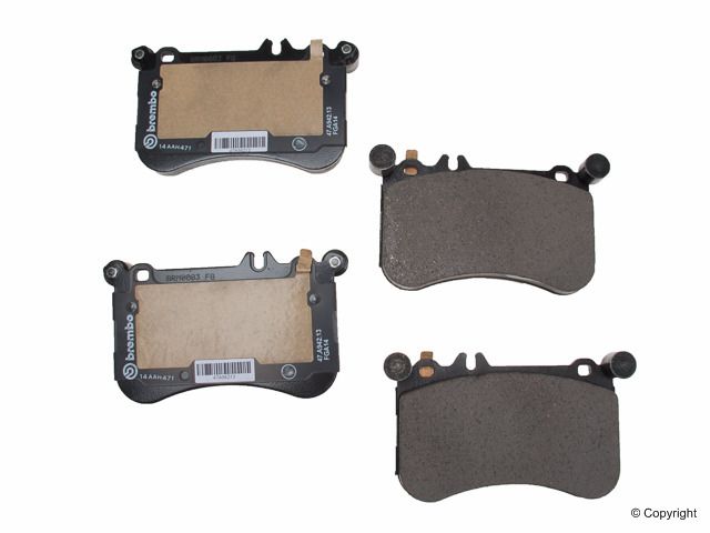 2012-2017 Mercedes-Benz CLS550 Disc Brake Pad Set - Front (Genuine)