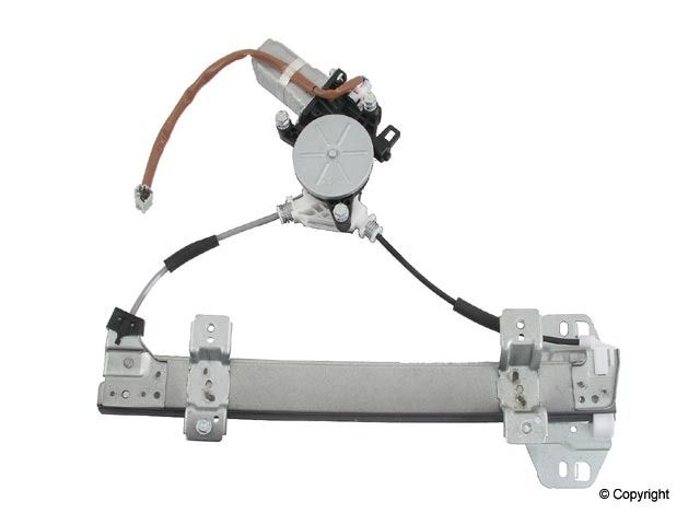 1996-1997 Acura RL Window Motor and Regulator Assembly - Rear Left (Genuine)