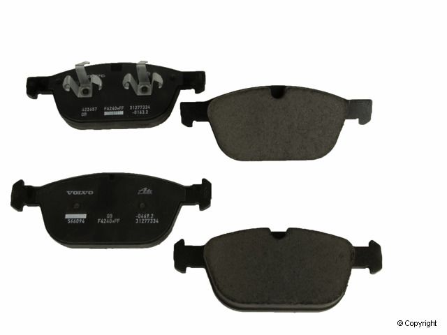 2003-2014 Volvo XC90 Disc Brake Pad Set - Front (Genuine)
