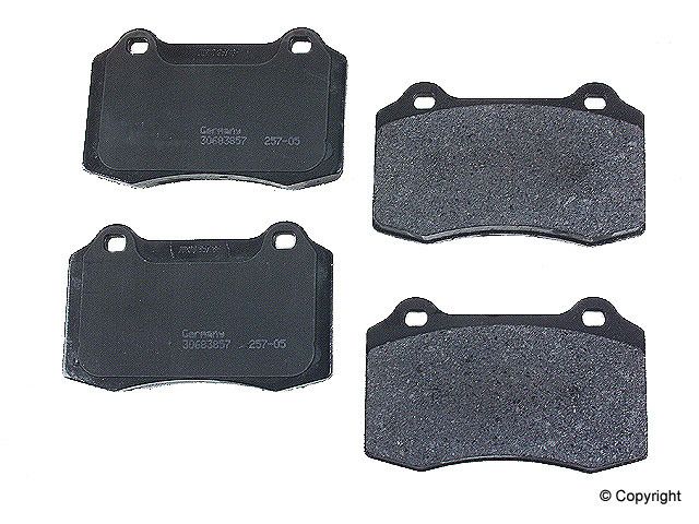 2004-2007 Volvo V70 Disc Brake Pad Set - Rear (Genuine)