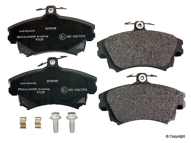 2000-2004 Volvo S40 Disc Brake Pad Set - Front (Genuine)