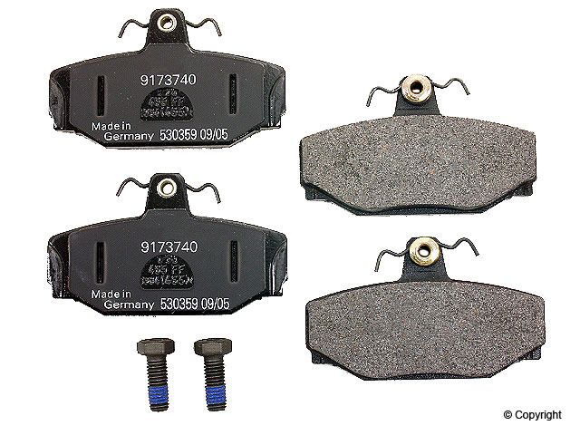 1998-1999 Volvo V70 Disc Brake Pad Set - Rear (Genuine)