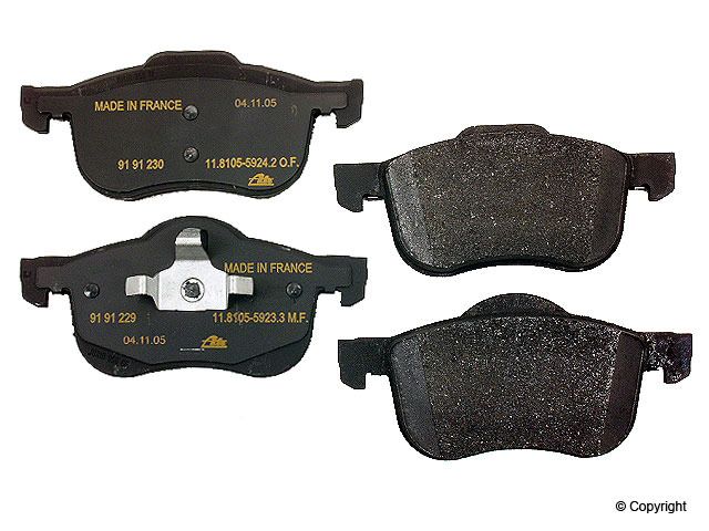 1999-2006 Volvo S80 Disc Brake Pad Set - Front (Genuine)