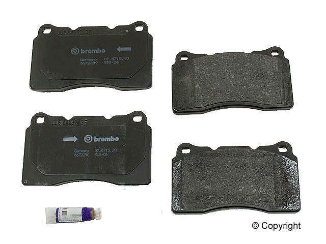 2004-2007 Volvo V70 Disc Brake Pad Set - Front (Genuine)