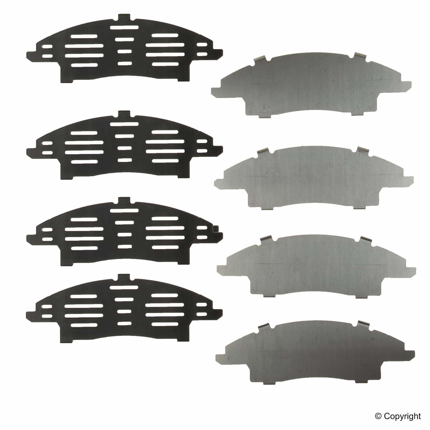 2015, 2014, 2013, 2012, 2011, 2010, 2009 Honda Pilot Disc Brake Pad Shim
