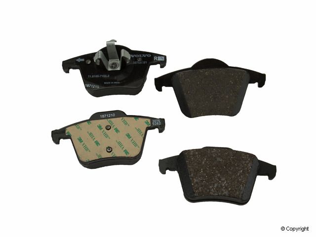 2014, 2013, 2012, 2011, 2010, 2009, 2008, 2007, 2006, 2005, 2004, 2003 Volvo XC90 Disc Brake Pad Set