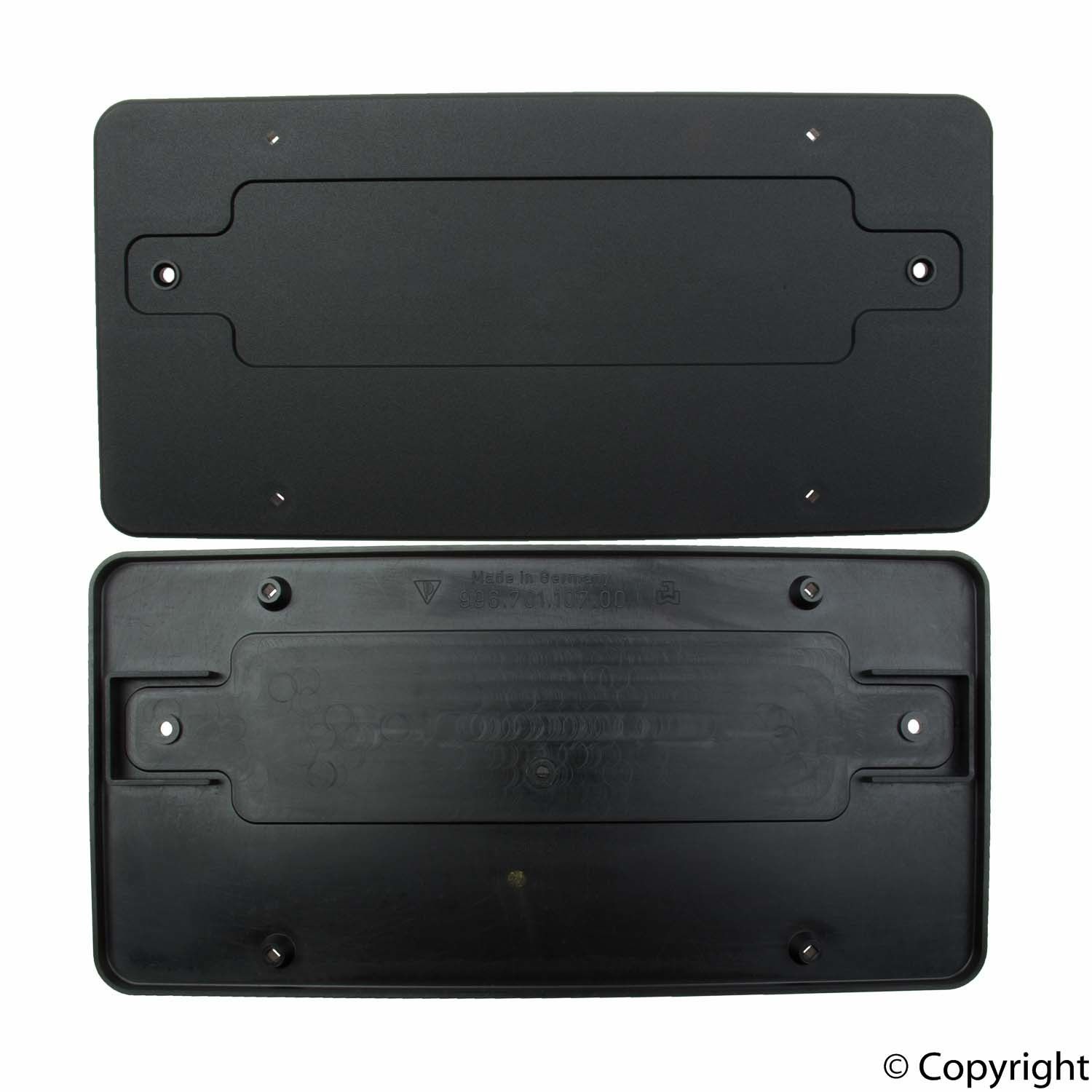 2004, 2003, 2002, 2001, 2000, 1999, 1998, 1997 Porsche Boxster License Plate Bracket