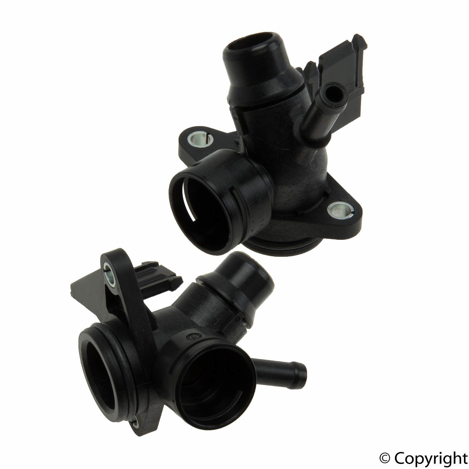 2016, 2015, 2014, 2013, 2012, 2011, 2010, 2009 Audi A4 Radiator Coolant Hose Flange