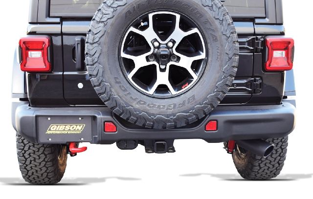 2018-2024 Jeep Wrangler Exhaust System Kit (Gibson)