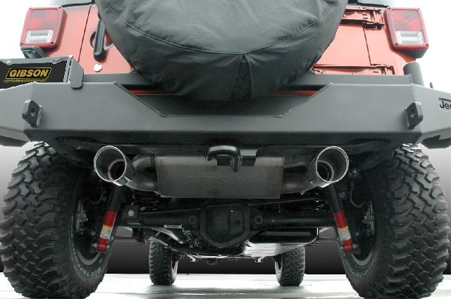 2007-2017 Jeep Wrangler Exhaust System Kit (Gibson)