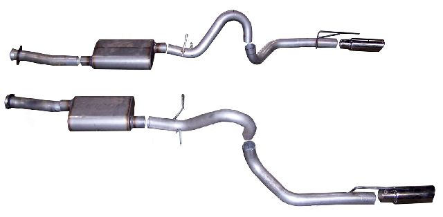 1999-2004 Ford Mustang Exhaust System Kit (Gibson)