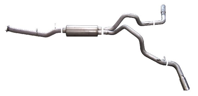 2007-2010 GMC Sierra 2500 HD Exhaust System Kit (Gibson)