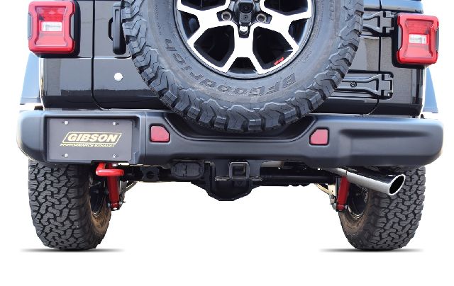 2018-2024 Jeep Wrangler Exhaust System Kit (Gibson)