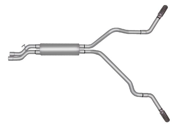 2001-2006 GMC Sierra 3500 Exhaust System Kit (Gibson)