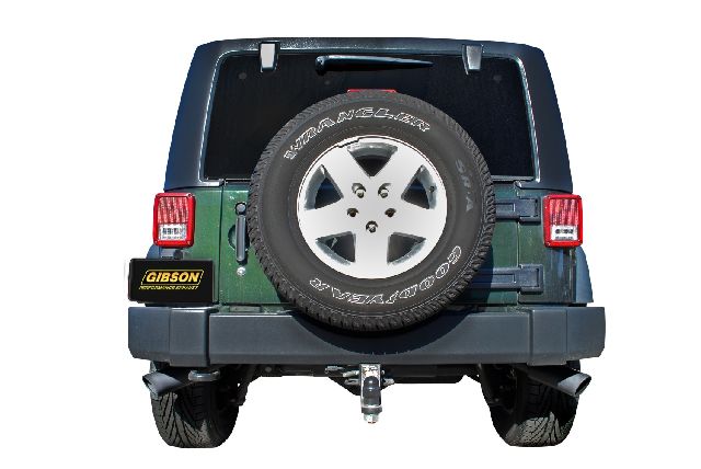 2007-2017 Jeep Wrangler Exhaust System Kit (Gibson)