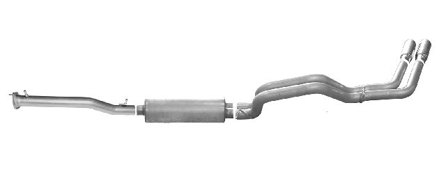 2011-2019 GMC Sierra 2500 HD Exhaust System Kit (Gibson)