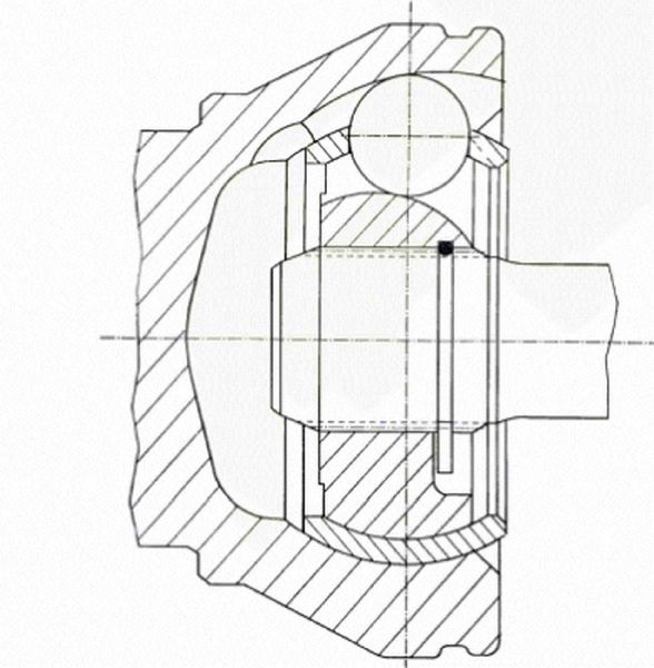 1985-1994 Saab 900 CV Joint Kit - Front Outer (GKN Loebro)