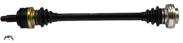 2001-2005 BMW 320i CV Axle Assembly - Rear Right (GKN Loebro)