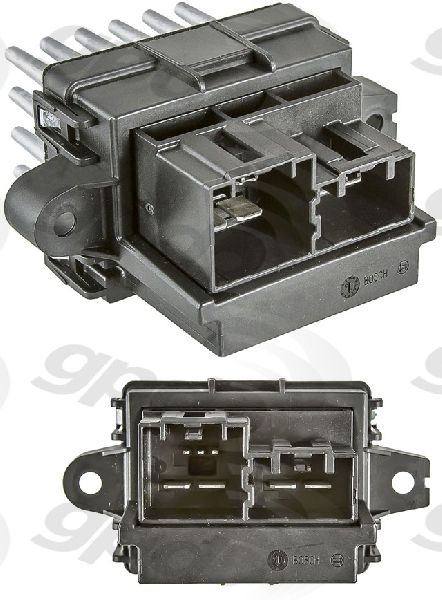2011-2013 Dodge Durango HVAC Blower Motor Resistor - Front (Global Parts)