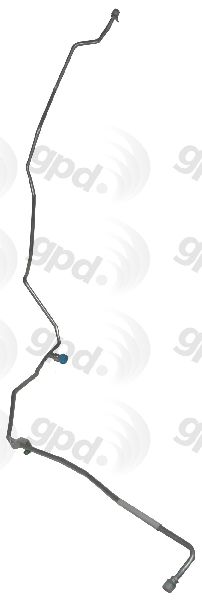 2002-2006 Nissan Altima A/C Refrigerant Liquid Hose (Global Parts)