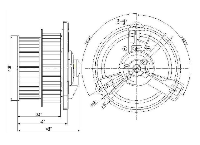 2001-2009 Toyota Prius HVAC Blower Motor (Global Parts)